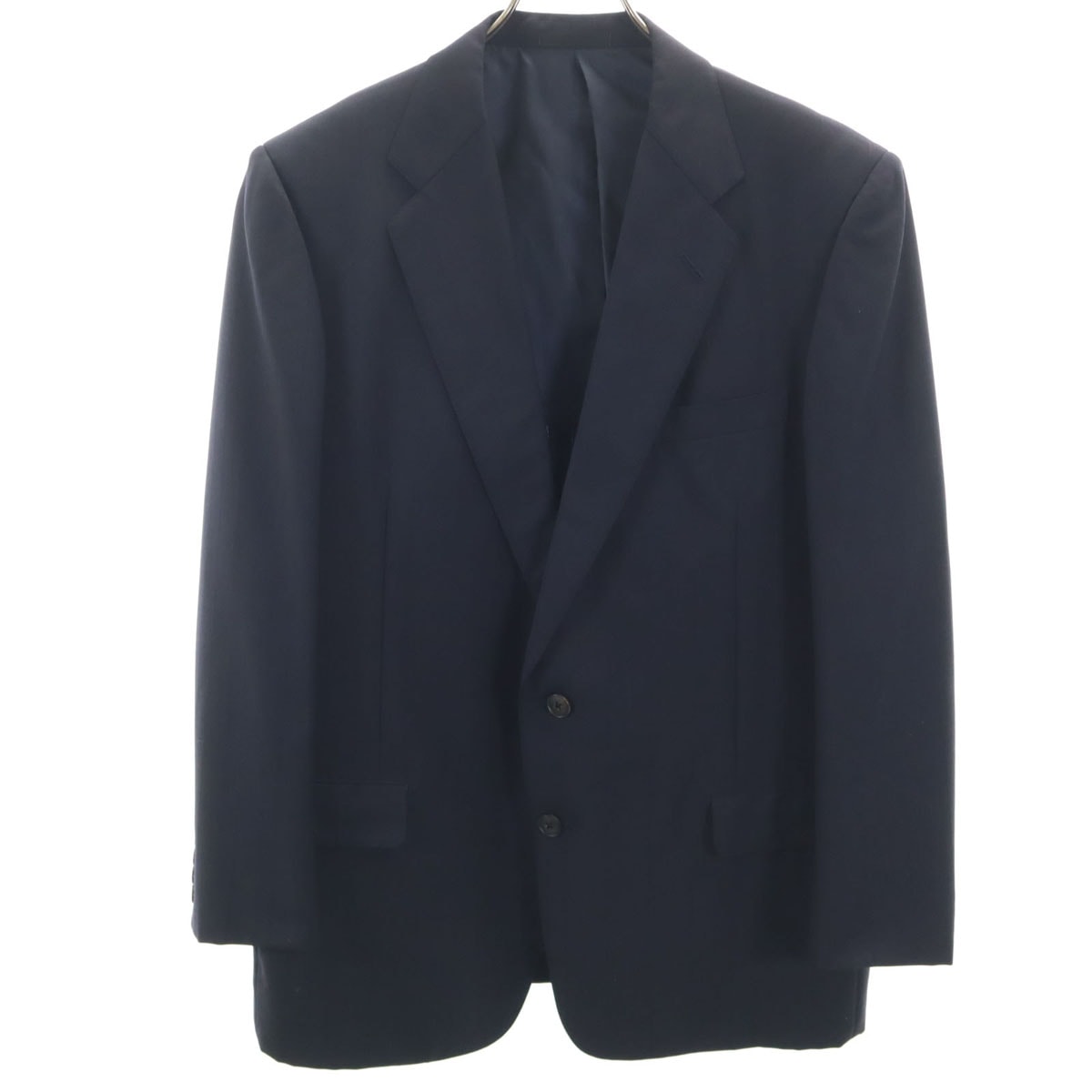 Burberrys バーバリーズ 90s オールド ストライプ柄 テーラードジャケット AB7 ネイビー