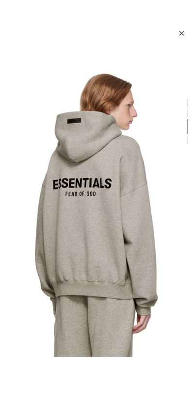 FEAR OF GOD ESSENTIALS Hoodie #2 "Dark Oatmeal"