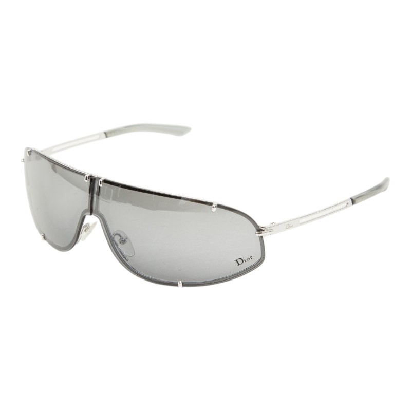 ディオール ヴィンテージ サングラス YB7SC シルバー プラスチック メタル メンズ Dior 【中古】