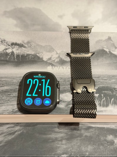 【極美品】Apple Watchultra3 49mm ブラックチタニウム