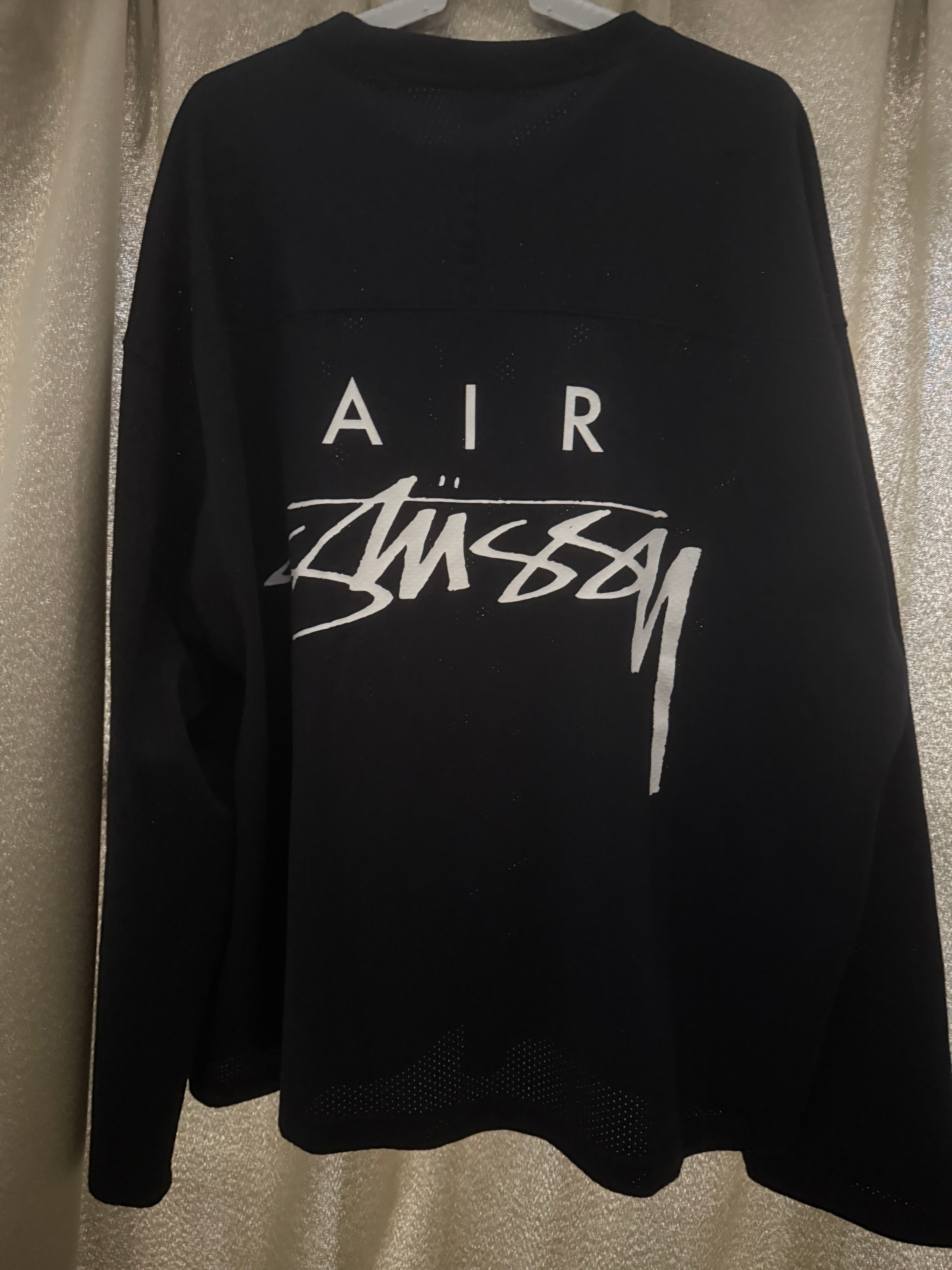 Nike x Stussy Long Sleeve Top "Black"