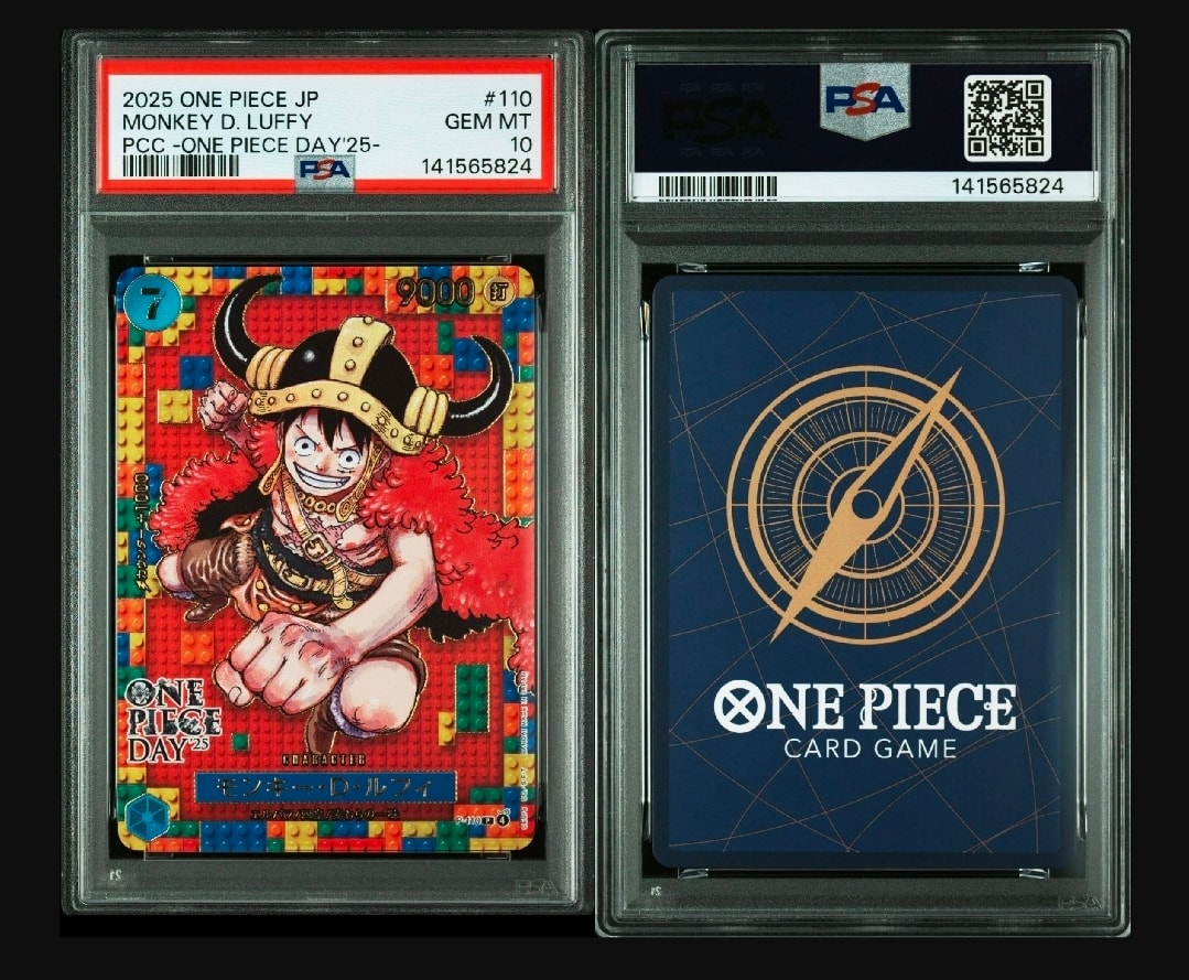 PSA10】モンキー・D・ルフィ R :来場記念品 [OP07-073](プロモーション