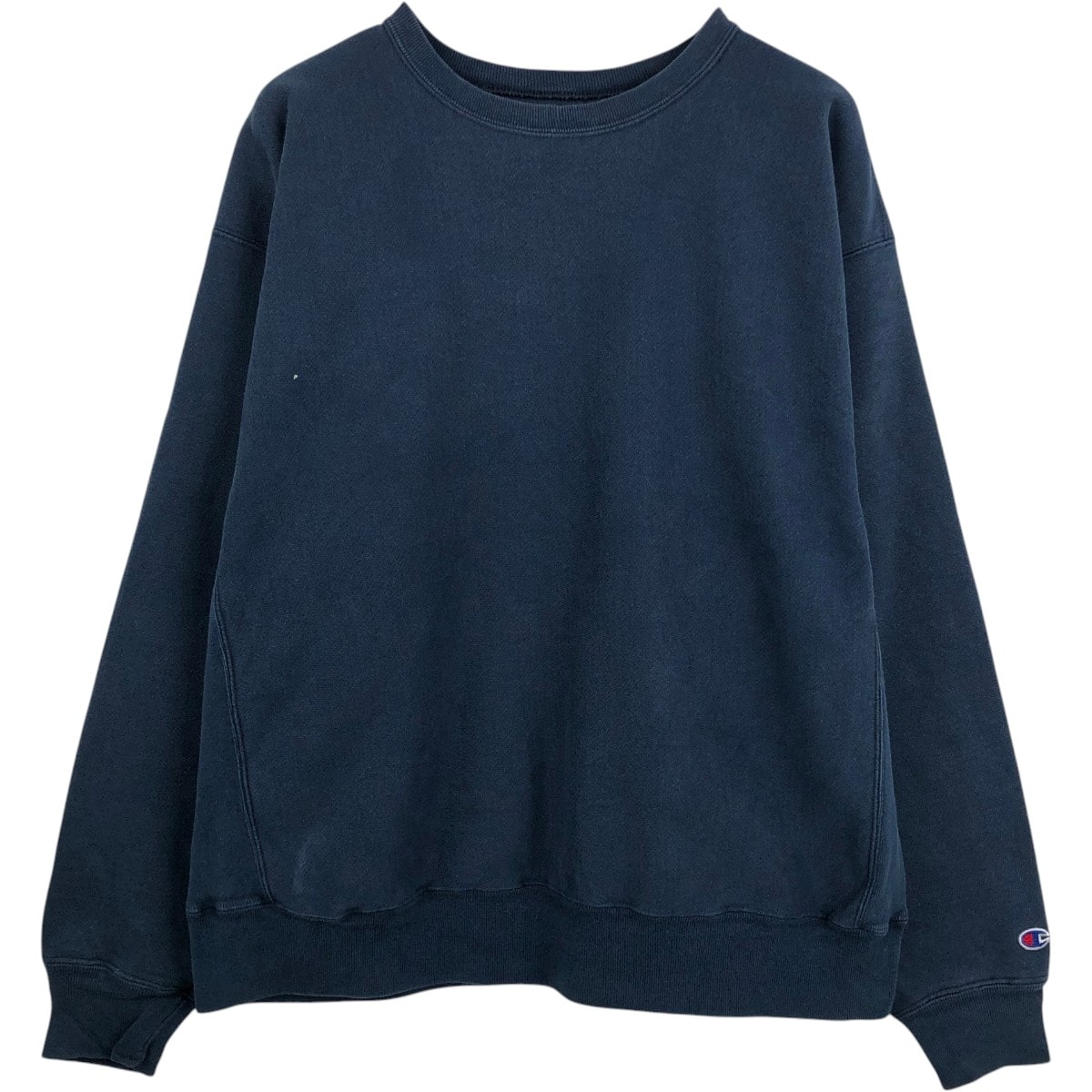 古着 チャンピオン Champion PREMIUM REVERSE WEAVE プレミアムリバースウィーブ 無地 ブランクスウェットシャツ トレーナー メンズXL相当 目無し/eaa680170