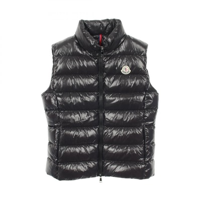 モンクレール MONCLER GHANY ガニー ダウンベスト 衣料品 アウター ナイロン メンズ ブラック系 【中古】