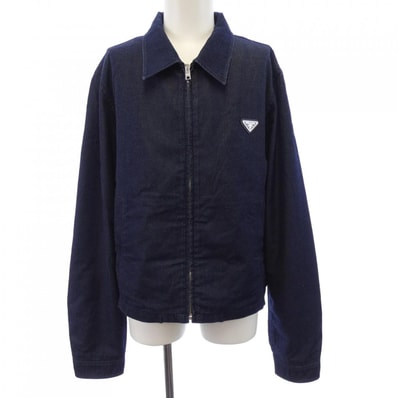 プラダ PRADA トライアングルロゴ GEB224 S231 12FZ デニムジャケット