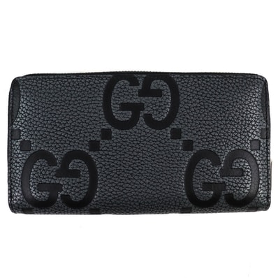 極美品 グッチ 長財布 マキシGGジップアラウンドウォレット 739484