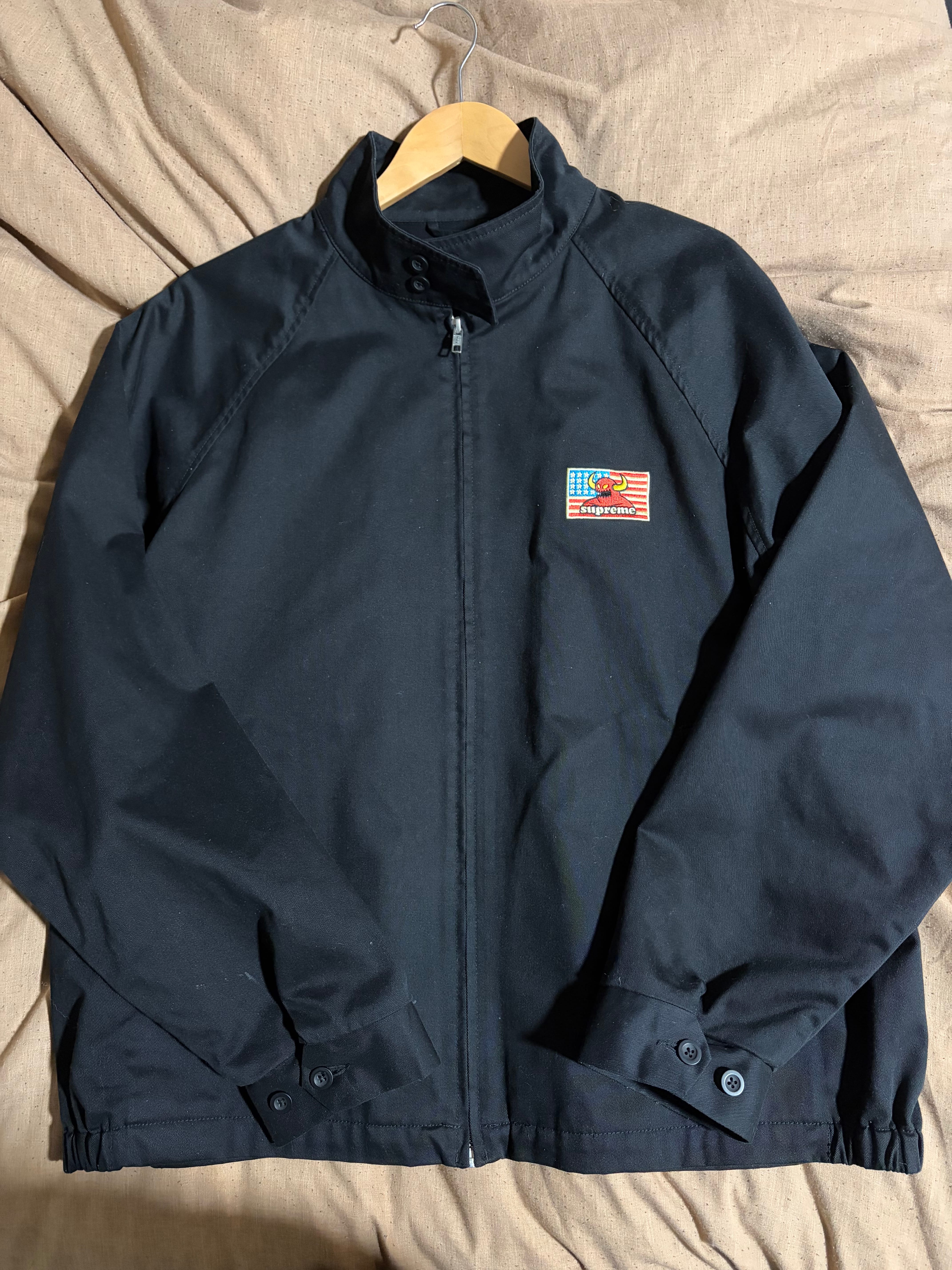 Supreme x Toy Machine Harrington Jacket 