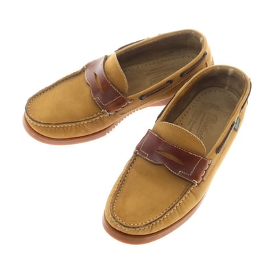 【中古】パラブーツ Paraboot International Gallery BEAMS別注 Corsica ローファー ライトブラウンxブラウン【サイズ6 1/2】【メンズ】