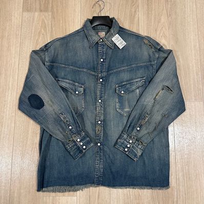 SAINT Mxxxxxx 23AW Denim Shirt "Blue"