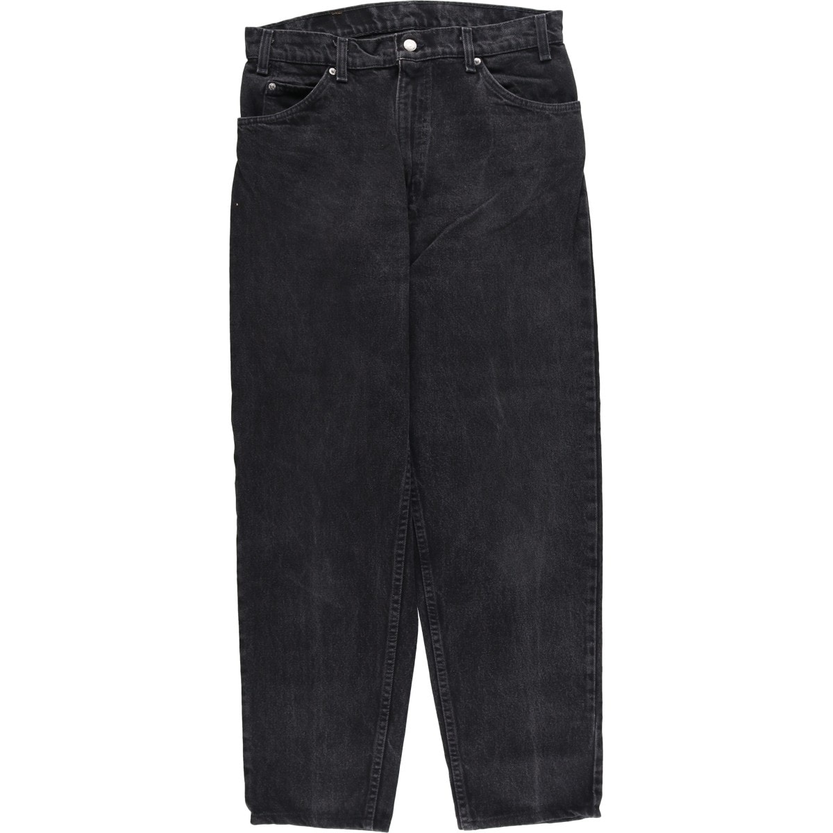 古着 90~00年代 リーバイス Levi's 550 ブラックデニム テーパードデニムパンツ USA製 メンズw32相当/evb032963