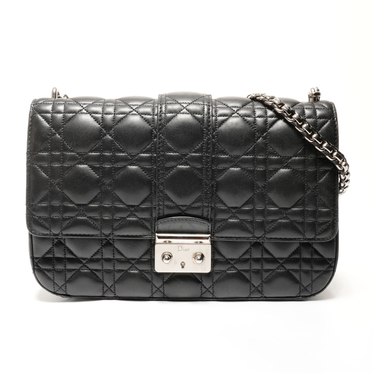 ディオール Dior ミスディオール カナージュ ニューロック チェーン ショルダーバッグ【中古】