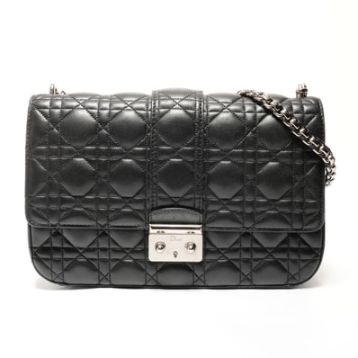 ディオール Dior ミスディオール カナージュ ニューロック チェーン ショルダーバッグ【中古】