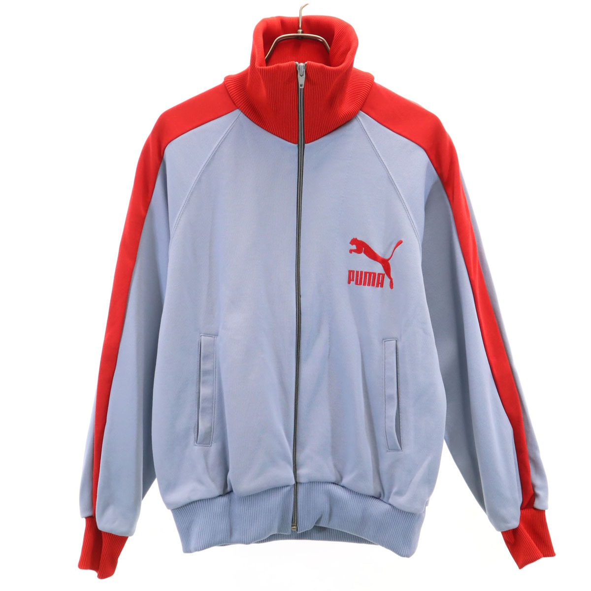 PUMA プーマ 90s オールド ヒットユニオン トラックジャケット M グレー ジャージ