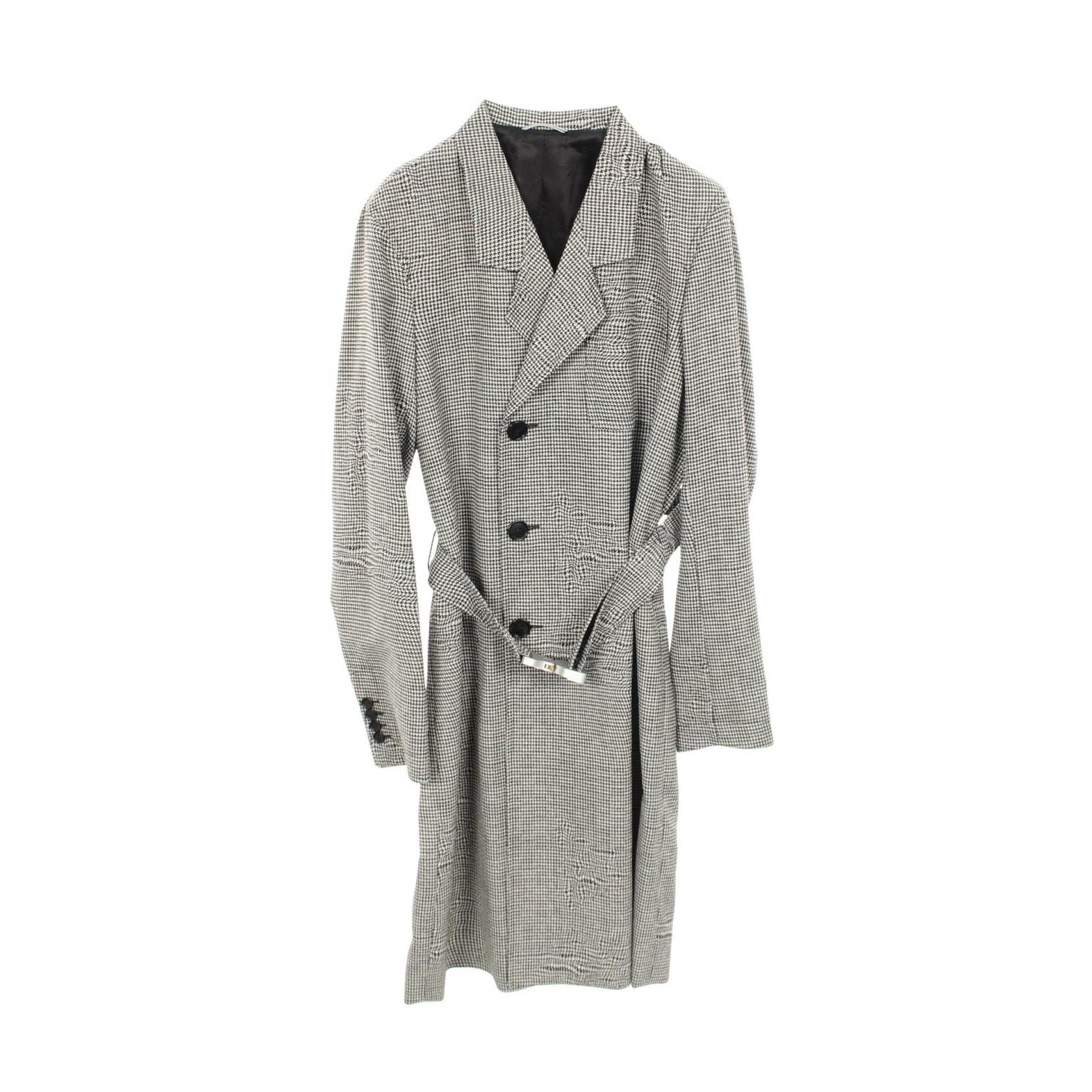 ディオール Dior 千鳥格子 衣料品 アウター ウール レディース ブラック系 / ホワイト系 【中古】