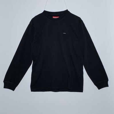 Supreme Small Box L/S Tee "Black" (25SS)