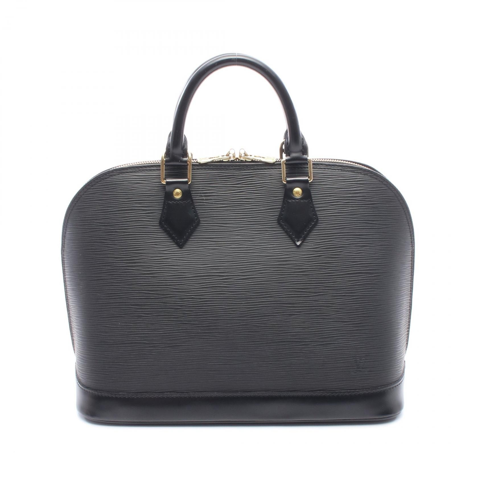 ルイ・ヴィトン LOUIS VUITTON アルマ ハンドバッグ バッグ レザー エピ ノワール レディース ブラック系 M52142 【中古】