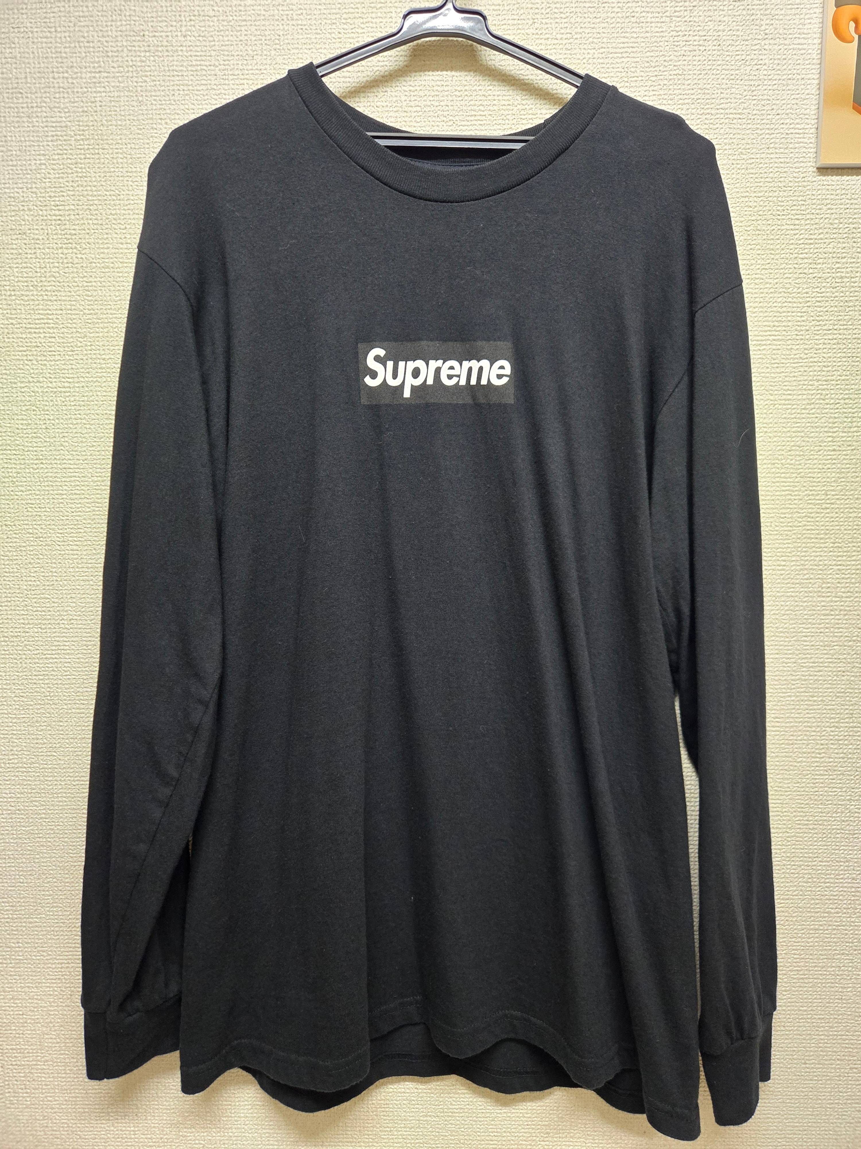 Supreme Box Logo L/S Tee "Black"