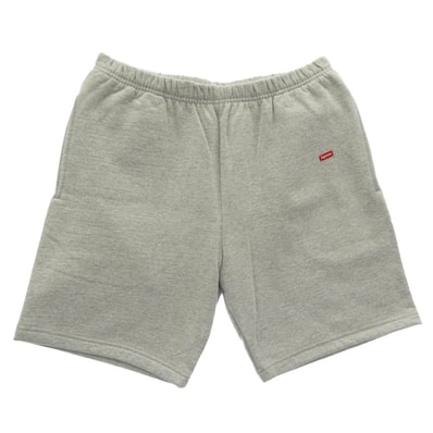 Supreme シュプリーム Small Box Sweatshort スモール ボックス スウェット ショート ロゴ ショーツ ハーフパンツ グレー グレー系 M【新古品】【未使用】【中古】