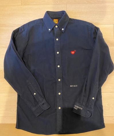 HUMAN MADE FLANNEL SHIRT "Navy"