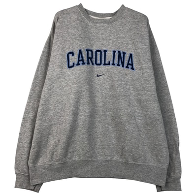 古着 ~00年代 ナイキ NIKE TEAM NORTH CAROLINA ノースカロライナ大学 カレッジスウェットシャツ トレーナー メンズXL相当/eaa483145