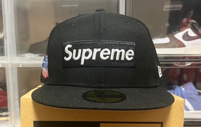 supreme World famous box logo cap シュプリーム ボックスロゴキャップ
