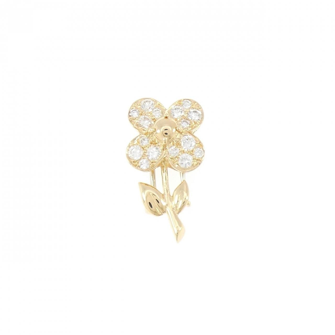 반 클리프 앤 아펠 트레플 브로치 0.36CT