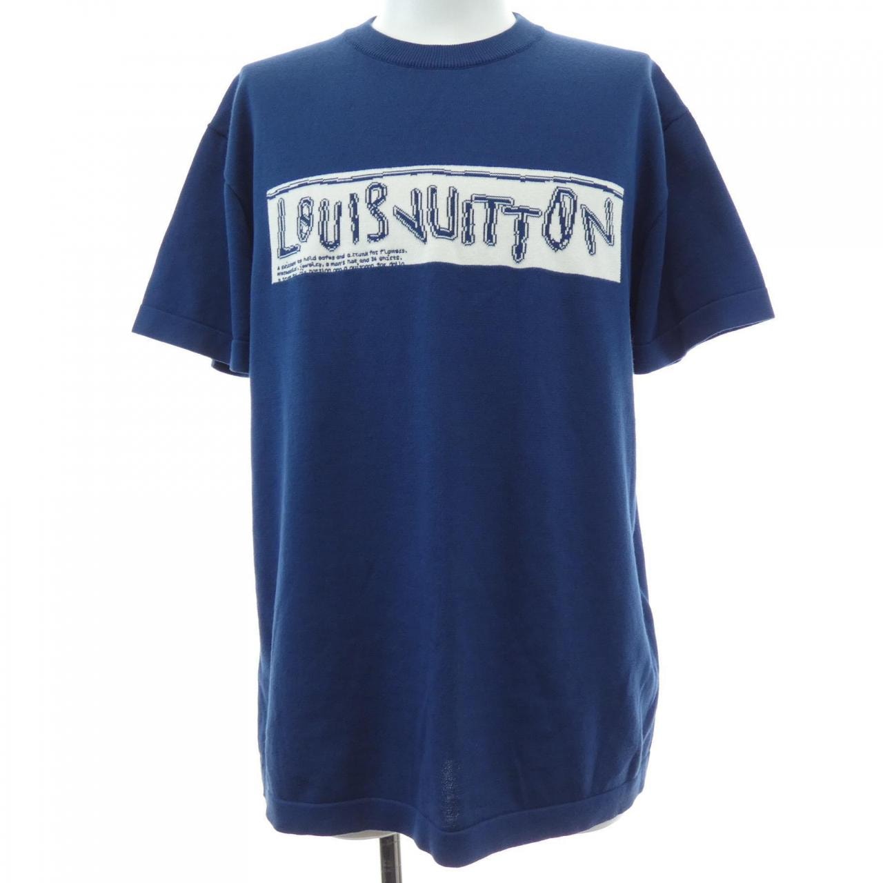 ルイヴィトン LOUIS VUITTON ショートスリーブコットンクルーネック HQN01WAUR Tシャツ