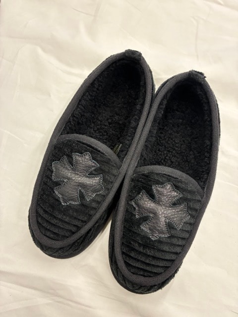 【Chrome Hearts】ヘビーウェイトコーデュロイ CHプラスレザー 