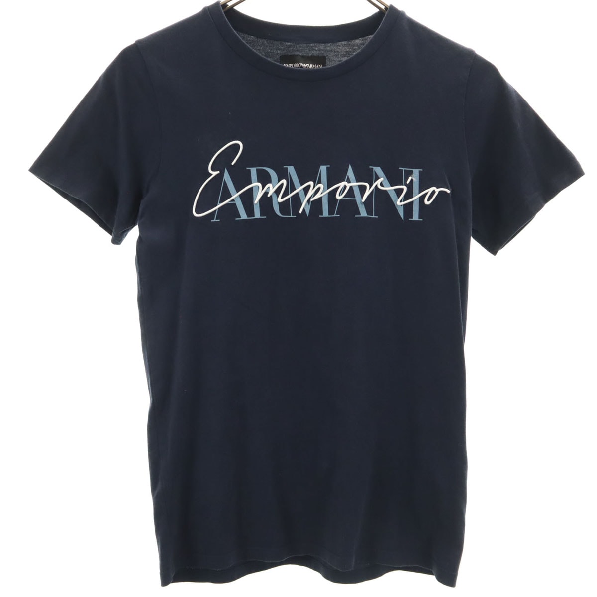 Emporio Armani エンポリオアルマーニ 半袖 Tシャツ 12A/154 ネイビー