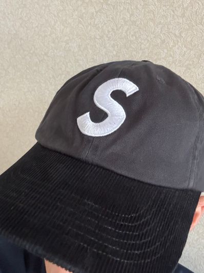 Supreme 2-Tone S Logo 6-Panel "Black"