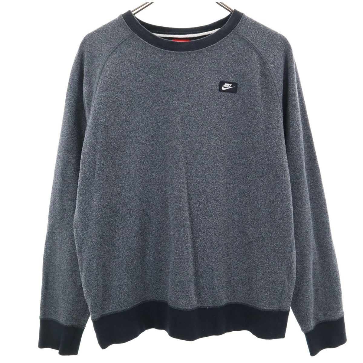 NIKE ナイキ 長袖 スウェット トレーナー M チャコールグレー
