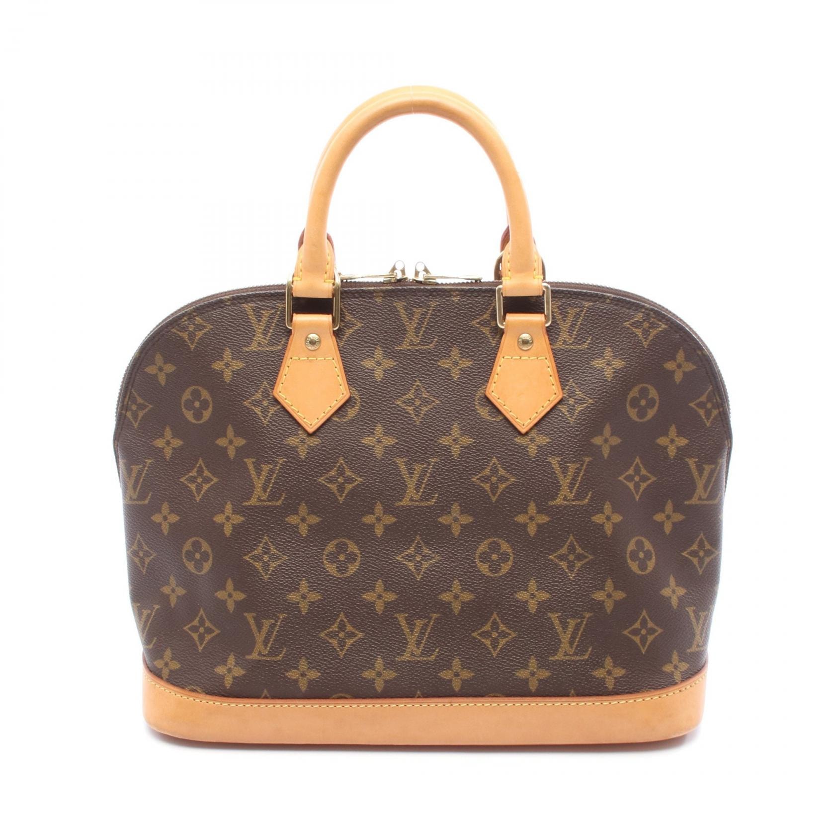 ルイ・ヴィトン LOUIS VUITTON アルマPM ハンドバッグ バッグ PVCコーティングキャンバス レザー モノグラム レディース ブラウン系 M51130 【中古】