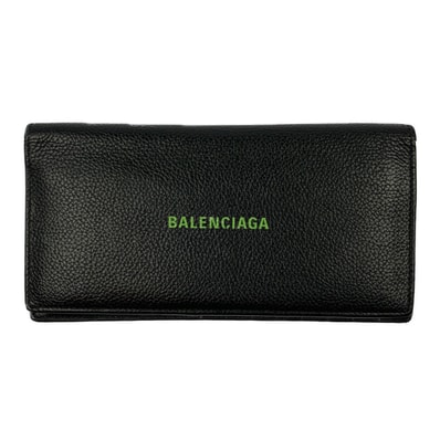 ▽▽BALENCIAGA バレンシアガ レザー 長財布 594692 ブラック