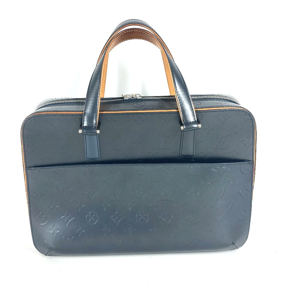 ルイヴィトン LOUIS VUITTON マルデン M55135 モノグラムマット カバン トートバッグ ショルダーバッグ モノグラムマットレザー ネイビー