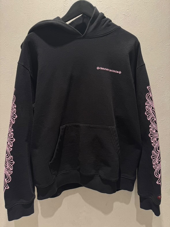 Chrome Hearts Matty Boy Shoulder Logo Hoodie "Black"