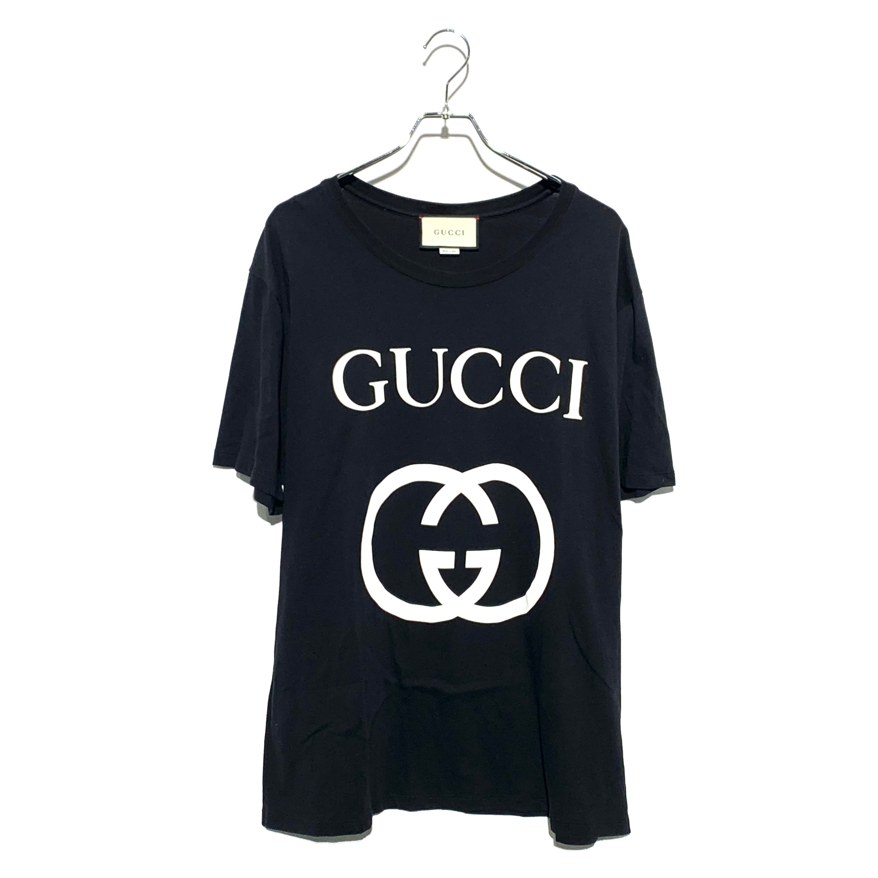 GUCCI Oversize T-shirt With Interlocking G "Black"