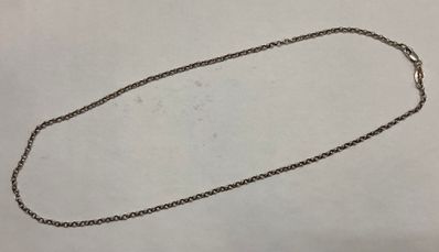 Chrome Hearts Roll Chain Necklace "Silver"