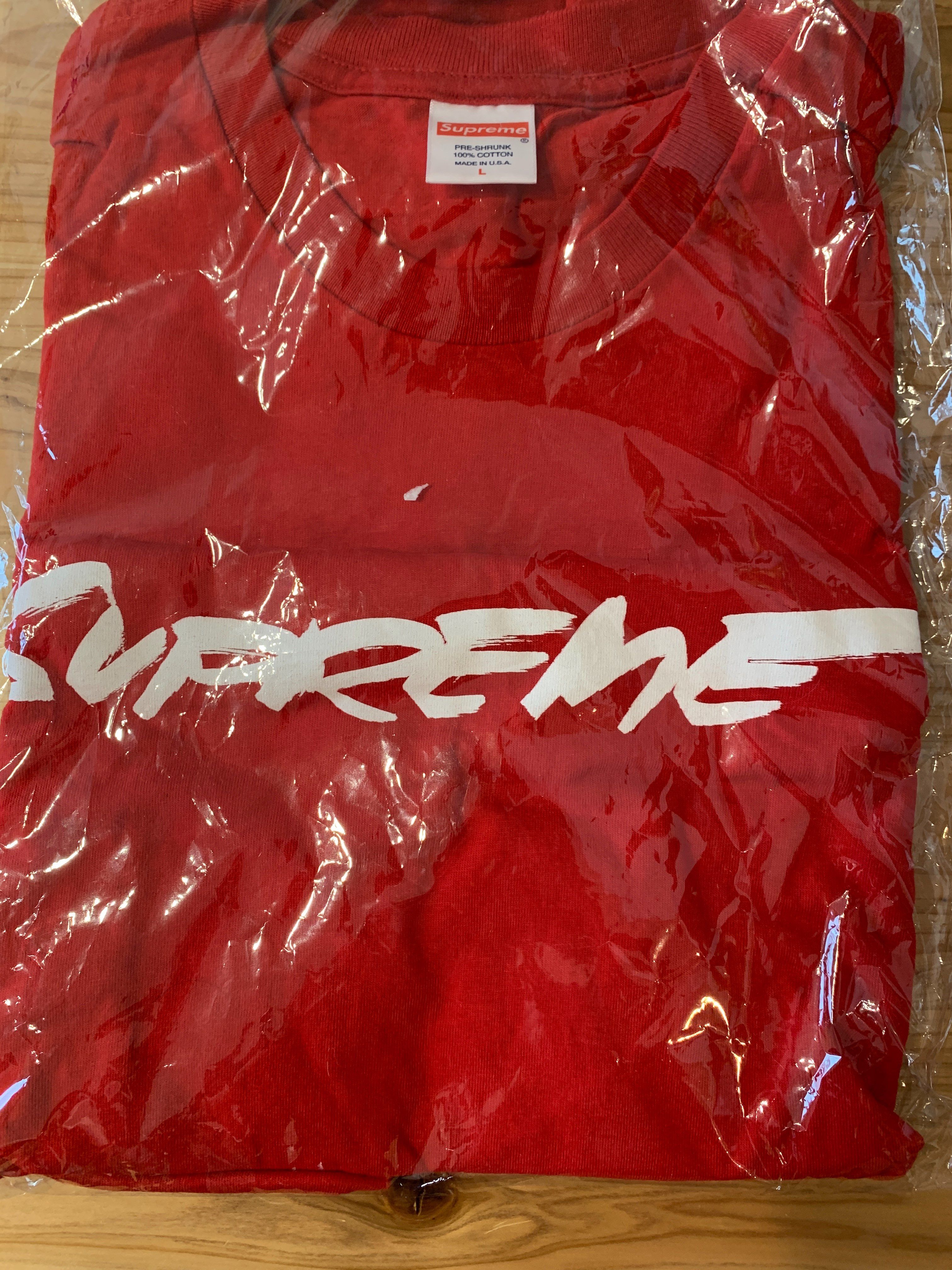 Supreme Futura Logo Tee "Red"