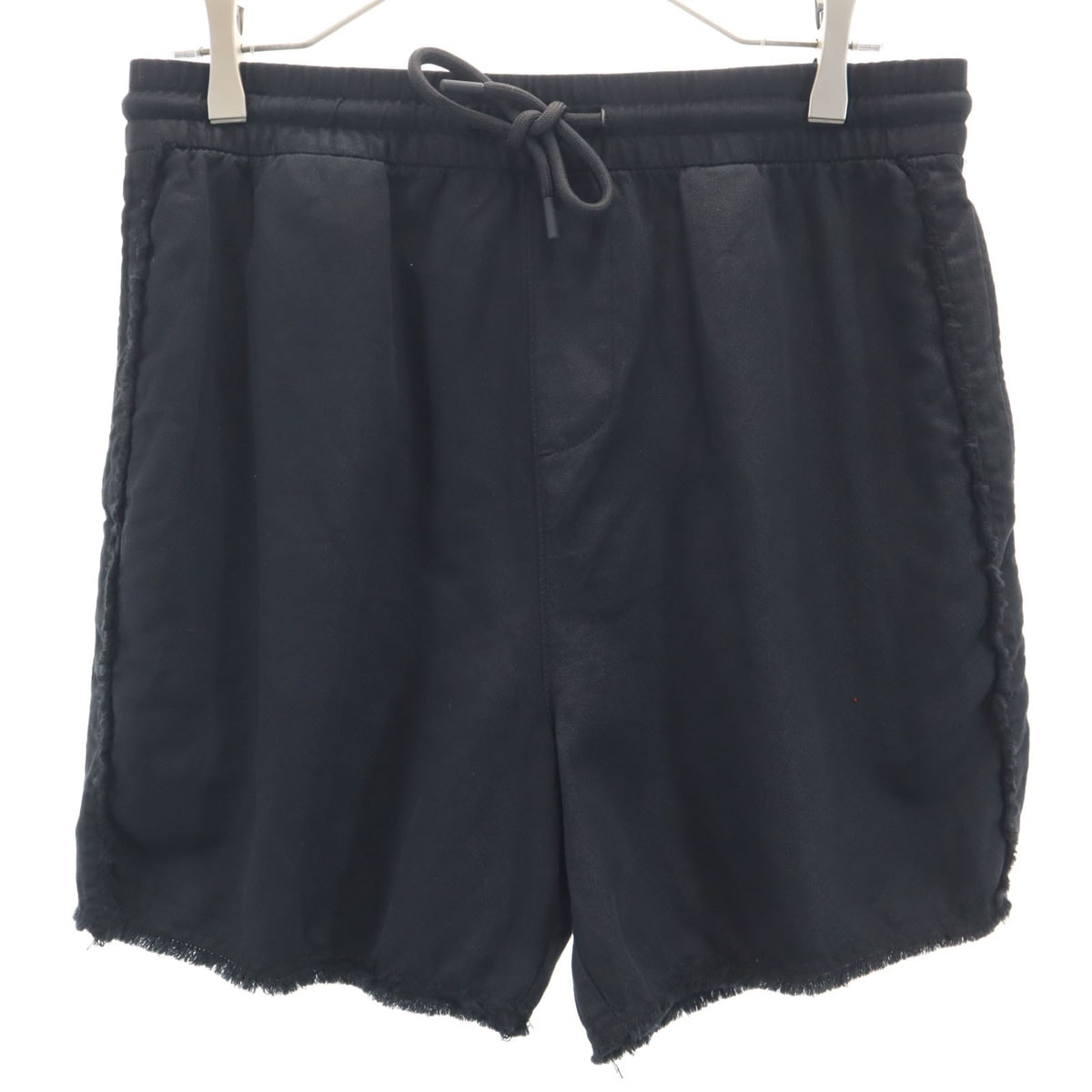 美品 ZARA ザラ カットオフ加工 ショートパンツ S ブラック