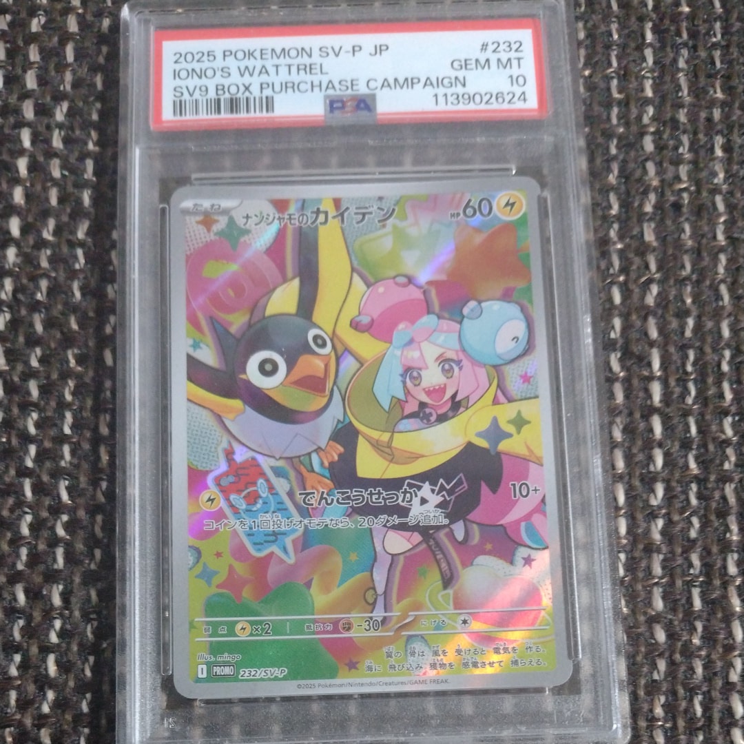 ナンジャモのカイデン P [SV-P 232](プロモーションカード「拡張パック バトルパートナーズ Box購入キャンペーン」)