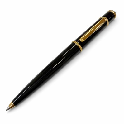 極美品 カルティエ ボールペン ディアボロ ドゥ カルティエ ブラック メンズ