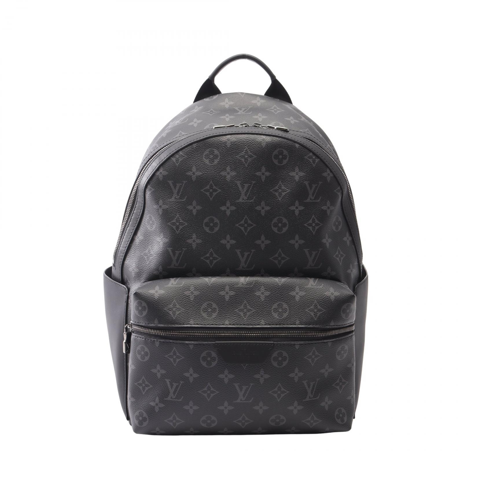 ルイ・ヴィトン LOUIS VUITTON ディスカバリー バックパックPM リュックサック バックパック バッグ PVCコーティングキャンバス レザー モノグラム・エクリプス メンズ ブラック系 M22558 【中古】