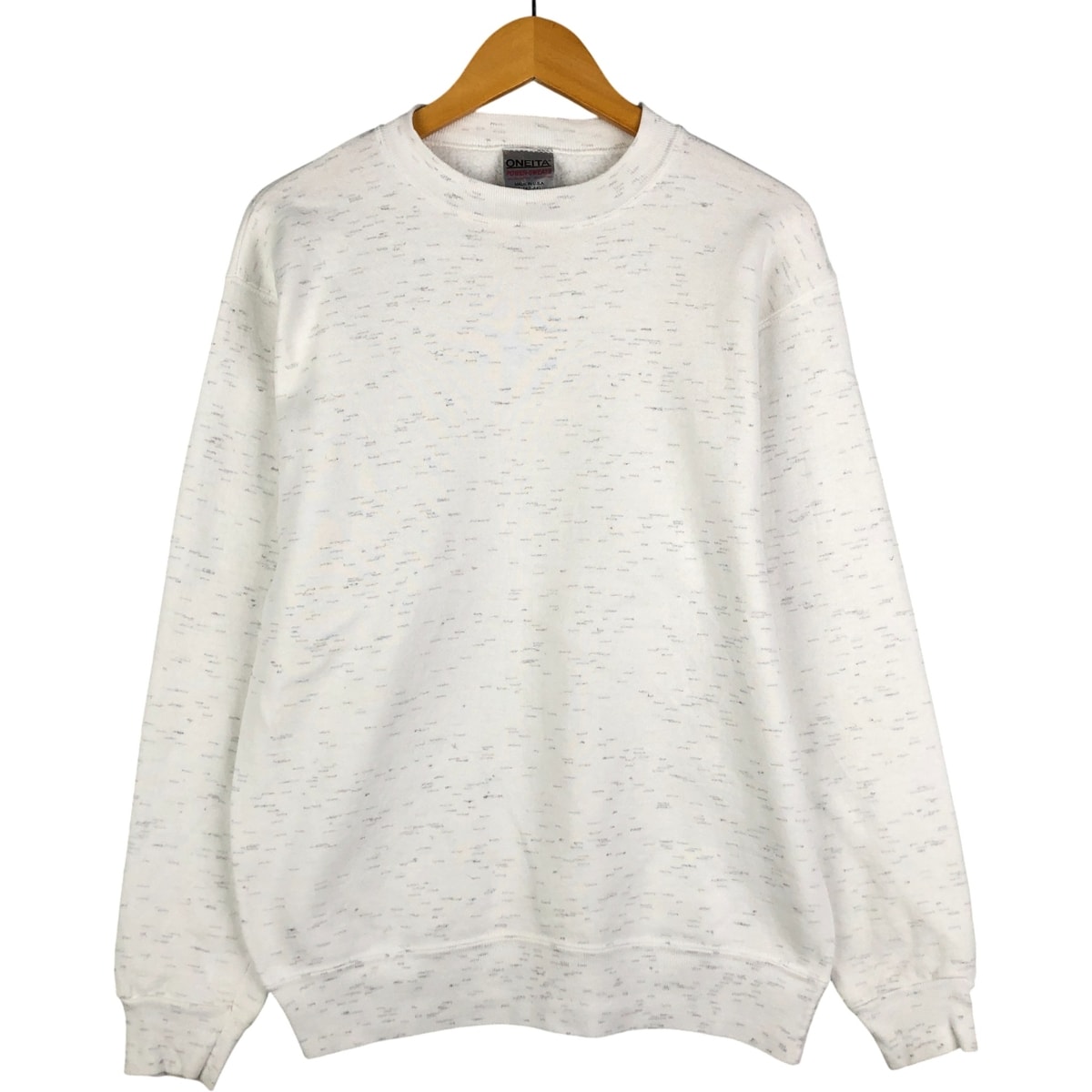 古着 90年代 オニータ ONEITA POWER-SWEATS 無地 ブランクスウェットシャツ トレーナー USA製 メンズL相当 ヴィンテージ/eaa418466