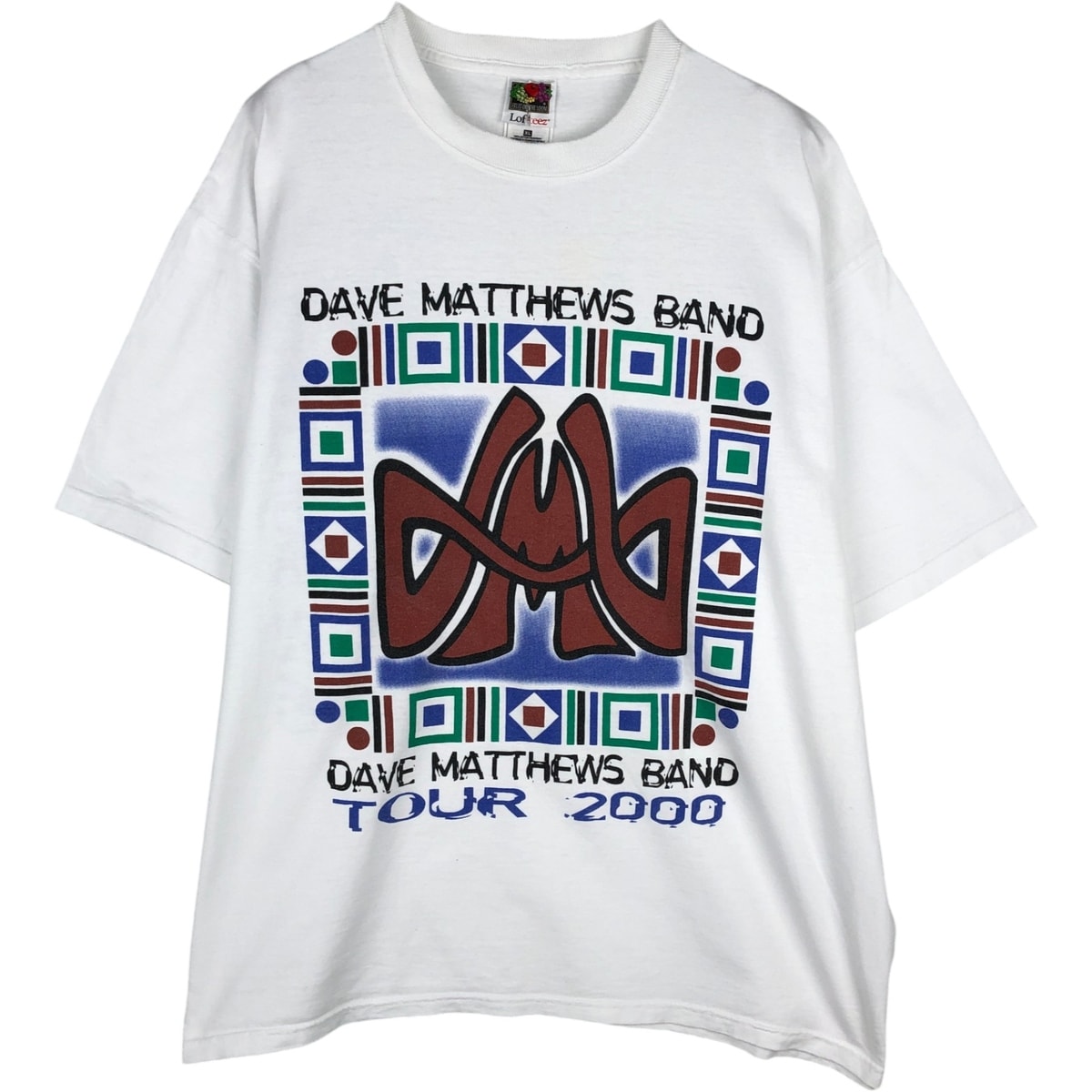 古着 フルーツオブザルーム FRUIT OF THE LOOM DAVE MATTHEWS BAND デイヴマシューズバンド バンドTシャツ バンT メンズXL相当/eaa569382