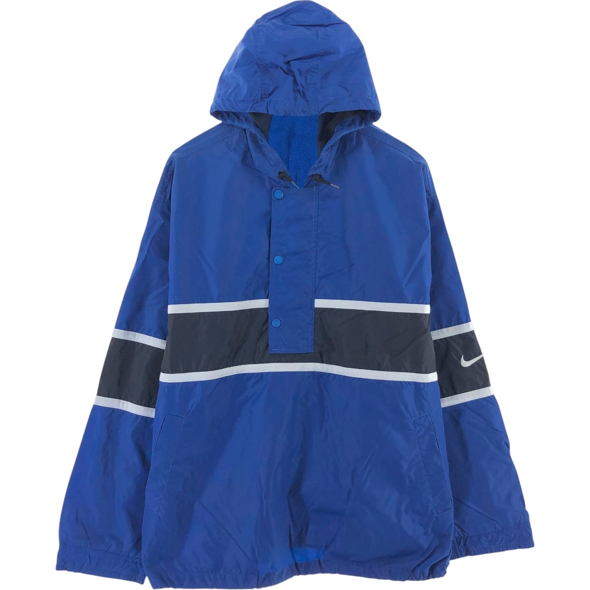 古着 90年代 ナイキ NIKE ハーフジップ ナイロンプルオーバーパーカー メンズL相当 ヴィンテージ/eaa514847