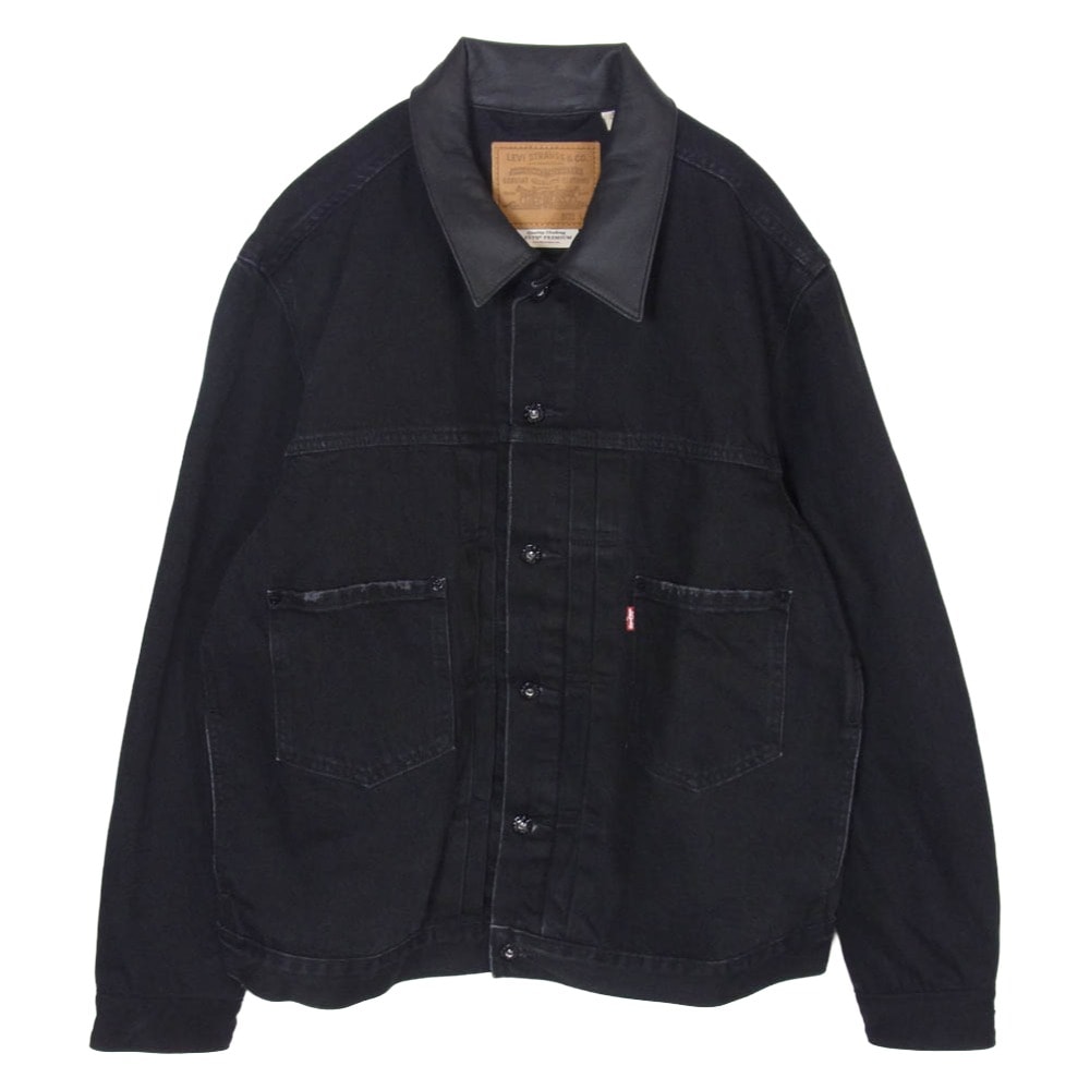 Levi's リーバイス PC9-007X7-0000 2nd type セカンドタイプ Gジャン デニムジャケット ブラック系 L【中古】