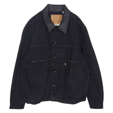 Levi's リーバイス PC9-007X7-0000 2nd type セカンドタイプ Gジャン デニムジャケット ブラック系 L【中古】