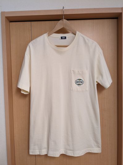Kith NY Rose Pocket Tee "Sandrift"