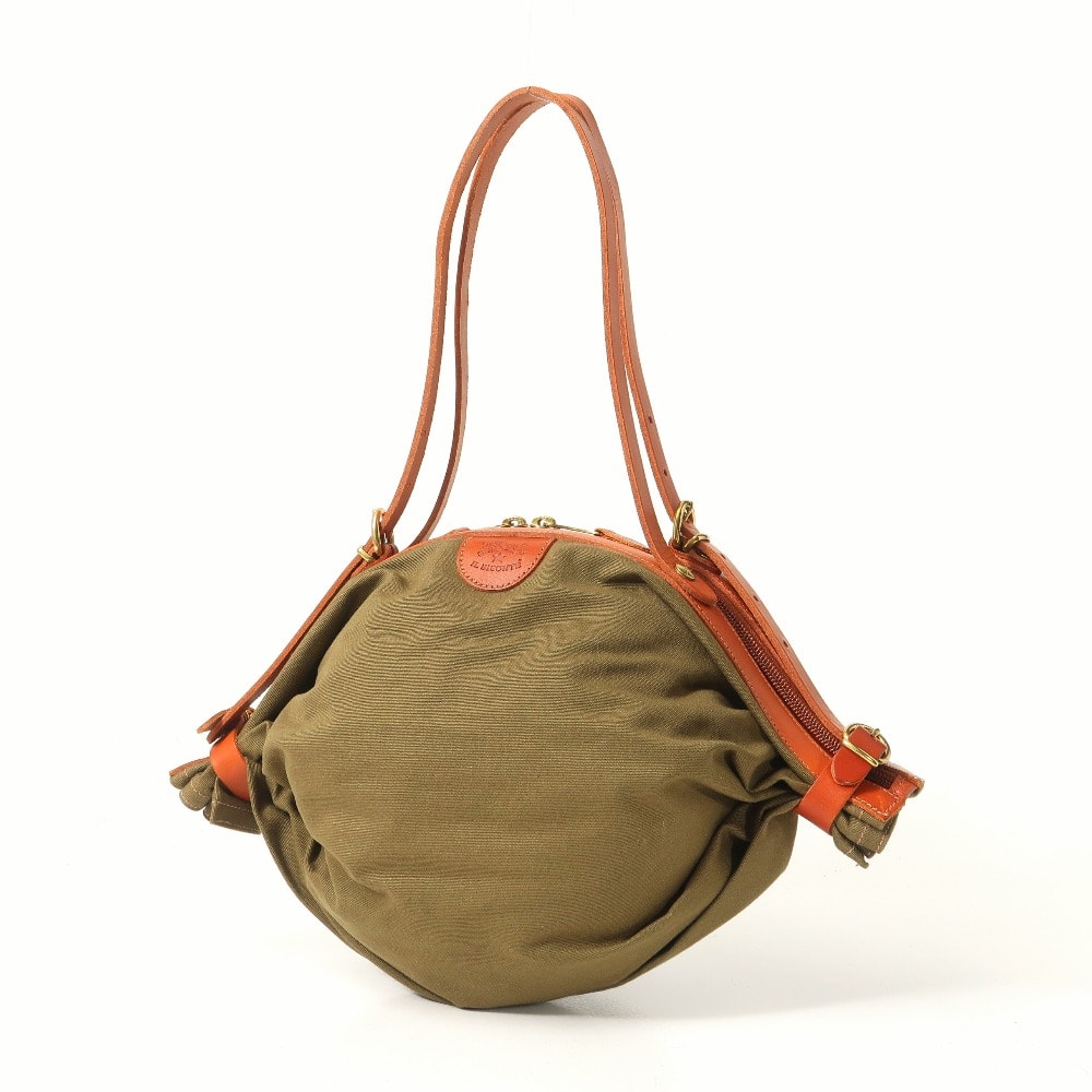 ■美品■IL BISONTE イルビゾンテ ハンドバッグ キャンディバッグ レザー 鞄 イタリア製 ブランド古着【中古】20251126/RA6673