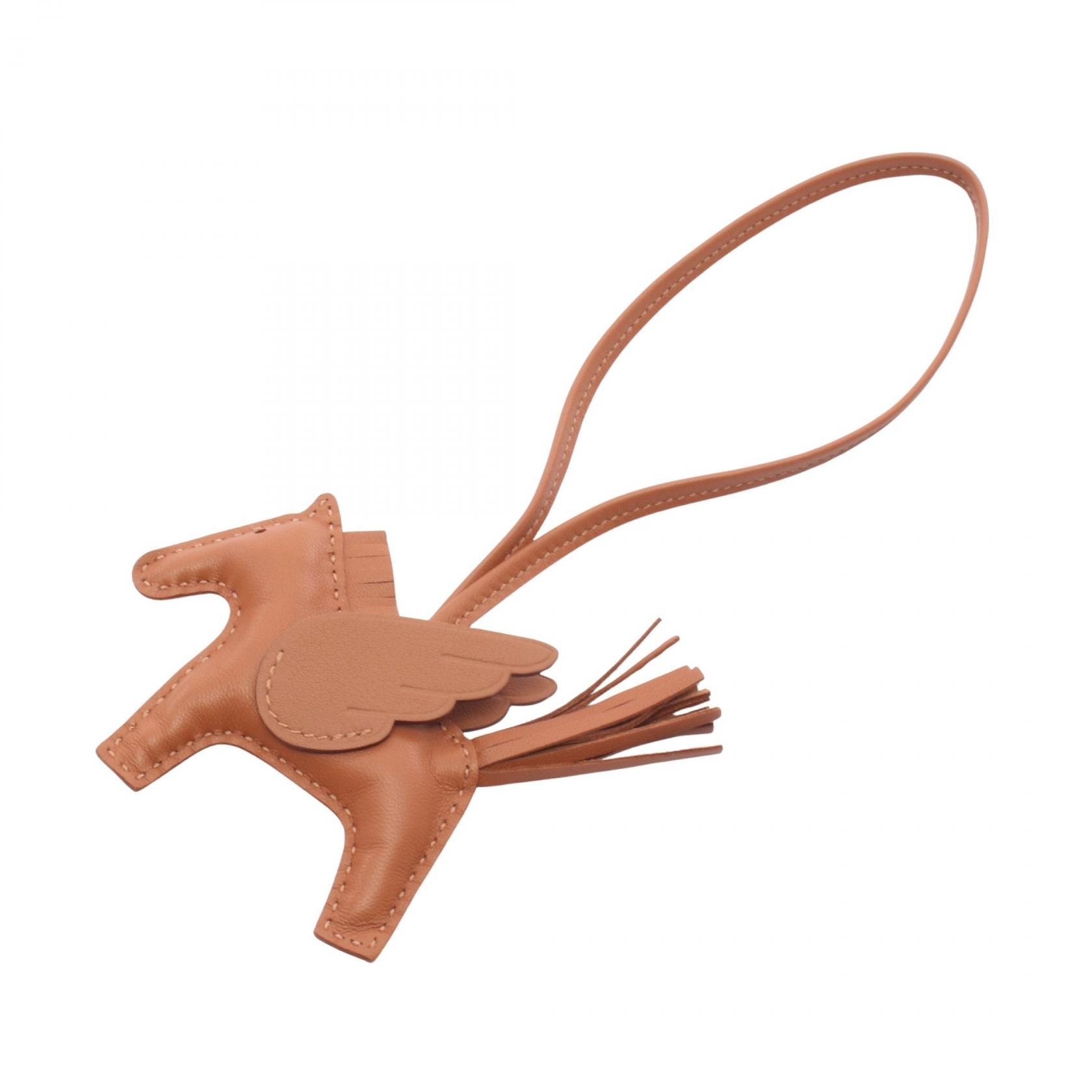 エルメス HERMES ロデオペガサスPM ゴールド チャーム アクセサリー アニョーミロ / ヴォースイフト アニョーミロ レディース ブラウン系 【中古】